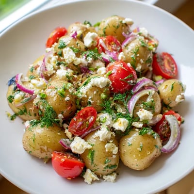 Potato and Feta Salad