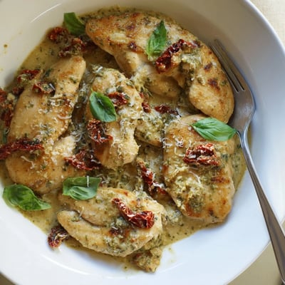 Marry Me Chicken Pesto