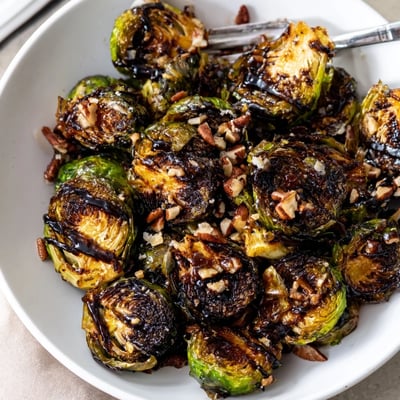 Honey Balsamic Brussels Sprouts
